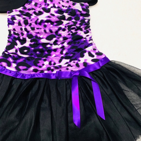 Purple Cheetah Print BWear Dress - Picture 2 of 5